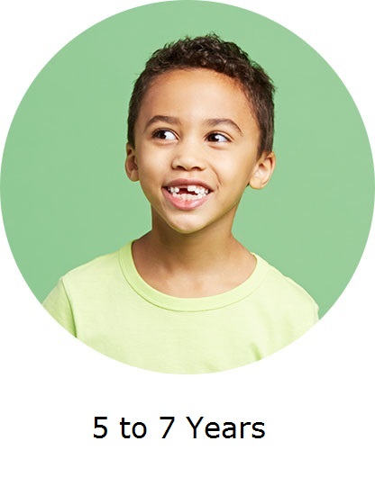 5 to 7 years
